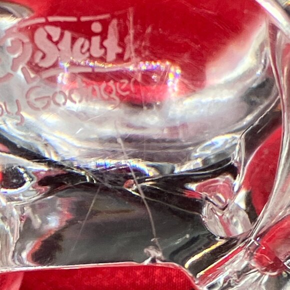 Vintage 1970's Godinger Crystal Steiff Bear Limited Edition - Picture 9 of 10